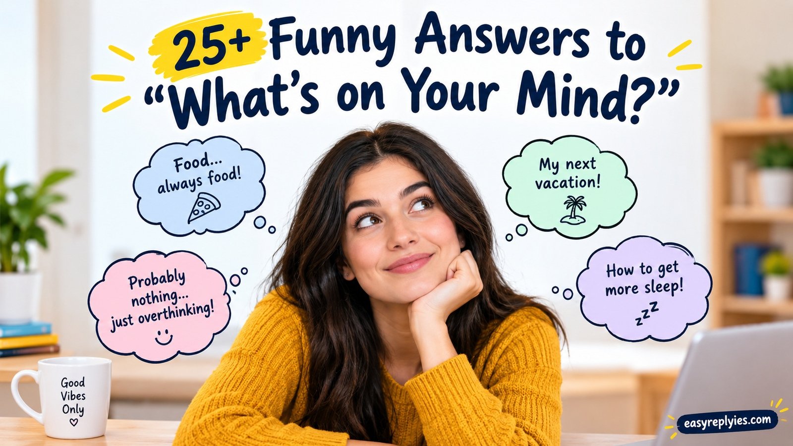 Funny Answers to “What’s on Your Mind?”