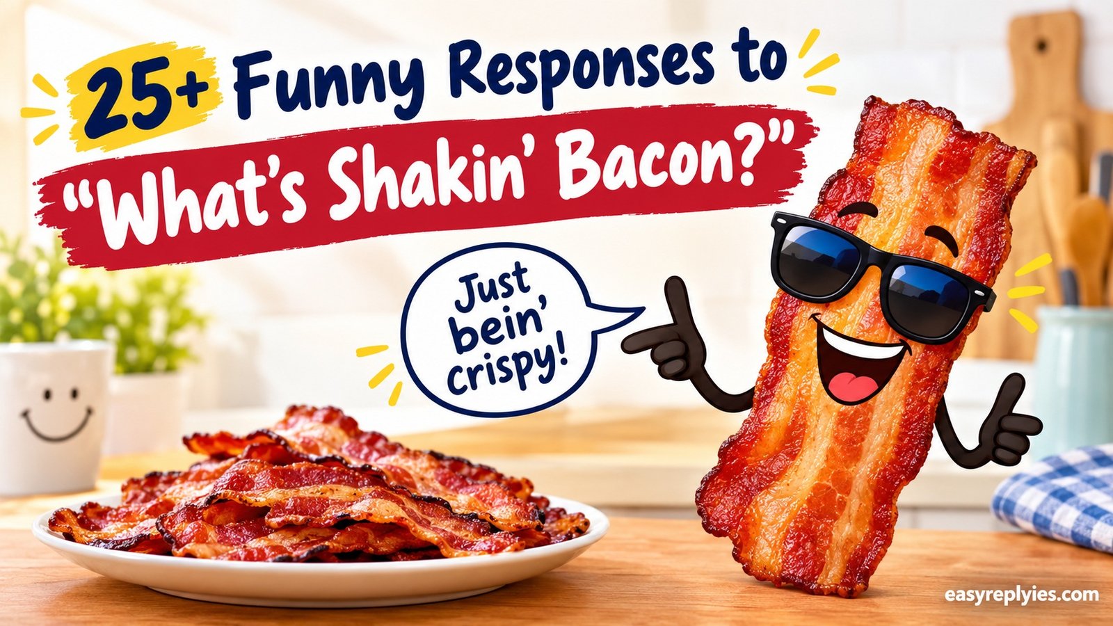 Funny Responses to “What’s Shakin’ Bacon?”