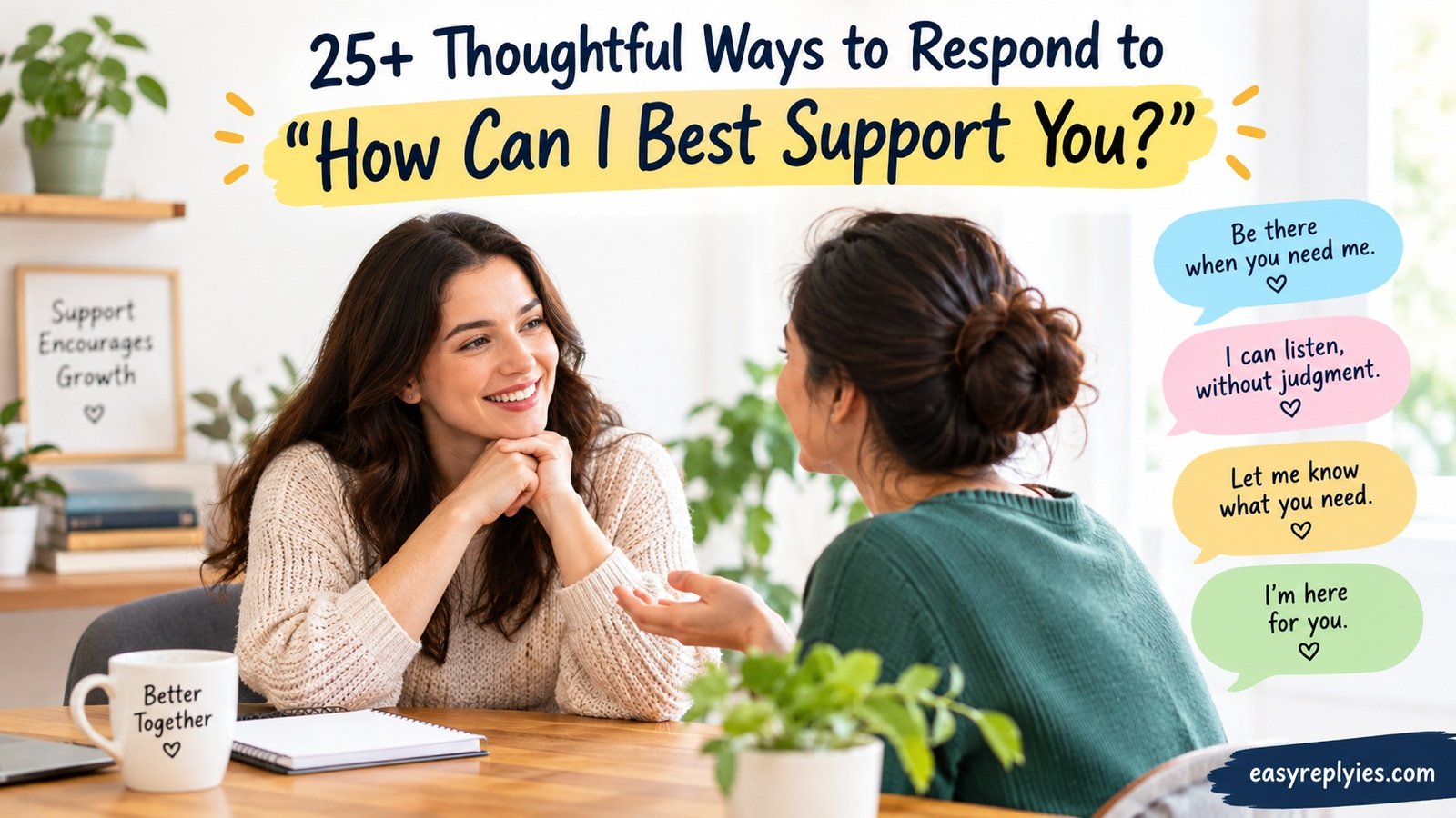 Thoughtful Ways to Respond to “How Can I Best Support You?”