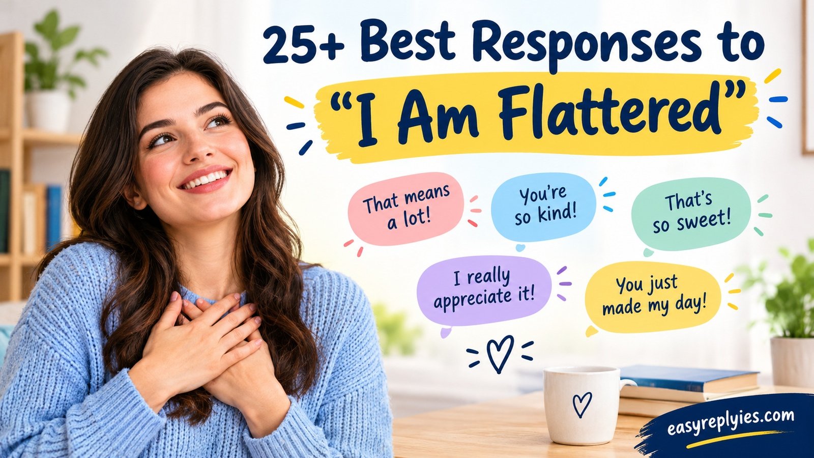 Best Responses to “I Am Flattered”