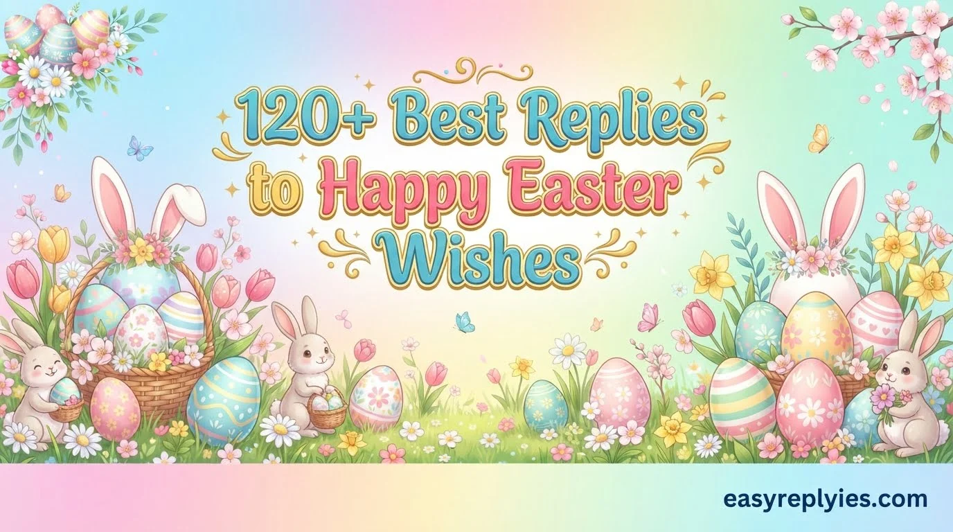Best Replies to Happy Easter Wishes