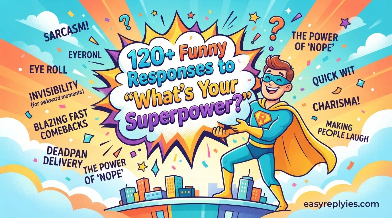 Funny Responses to “What’s Your Superpower?”