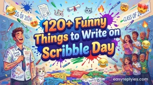 Funny Things to Write on Scribble Day