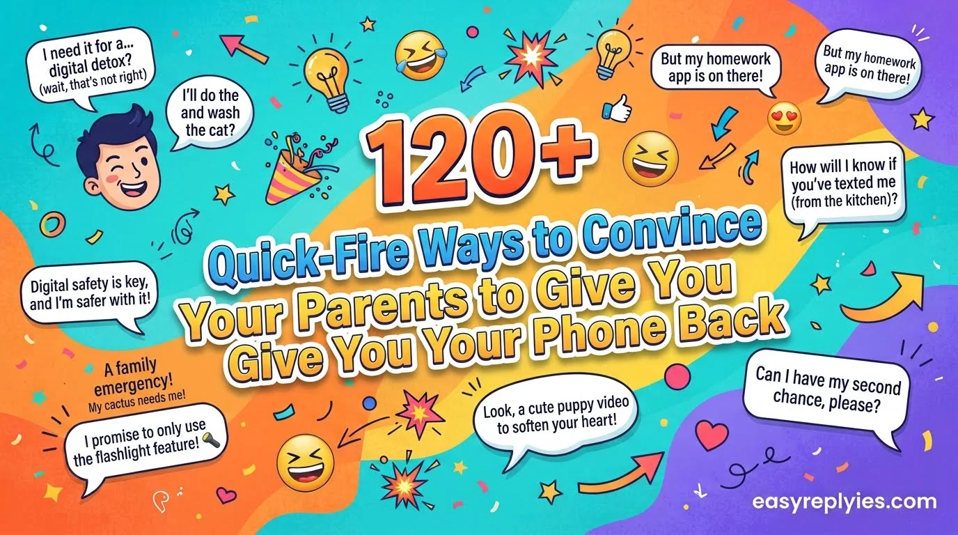 Quick-Fire Ways to Convince Your Parents to Give You Your Phone Back